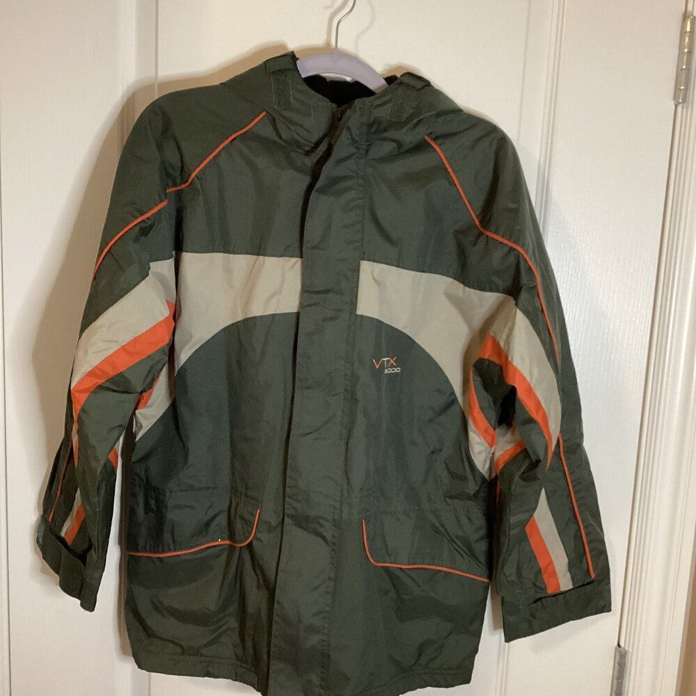 Orion Sport VTX 2000 Men's Jacket Windbreaker Rain Jacket Size XL Hooded Lined